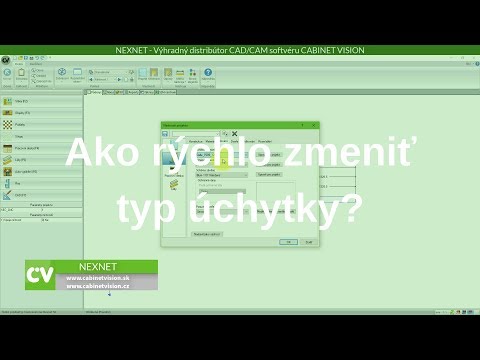 Ako rýchlo zmeniť typ úchytky?