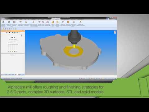 Alphacam CAD/CAM Software | CNC Milling